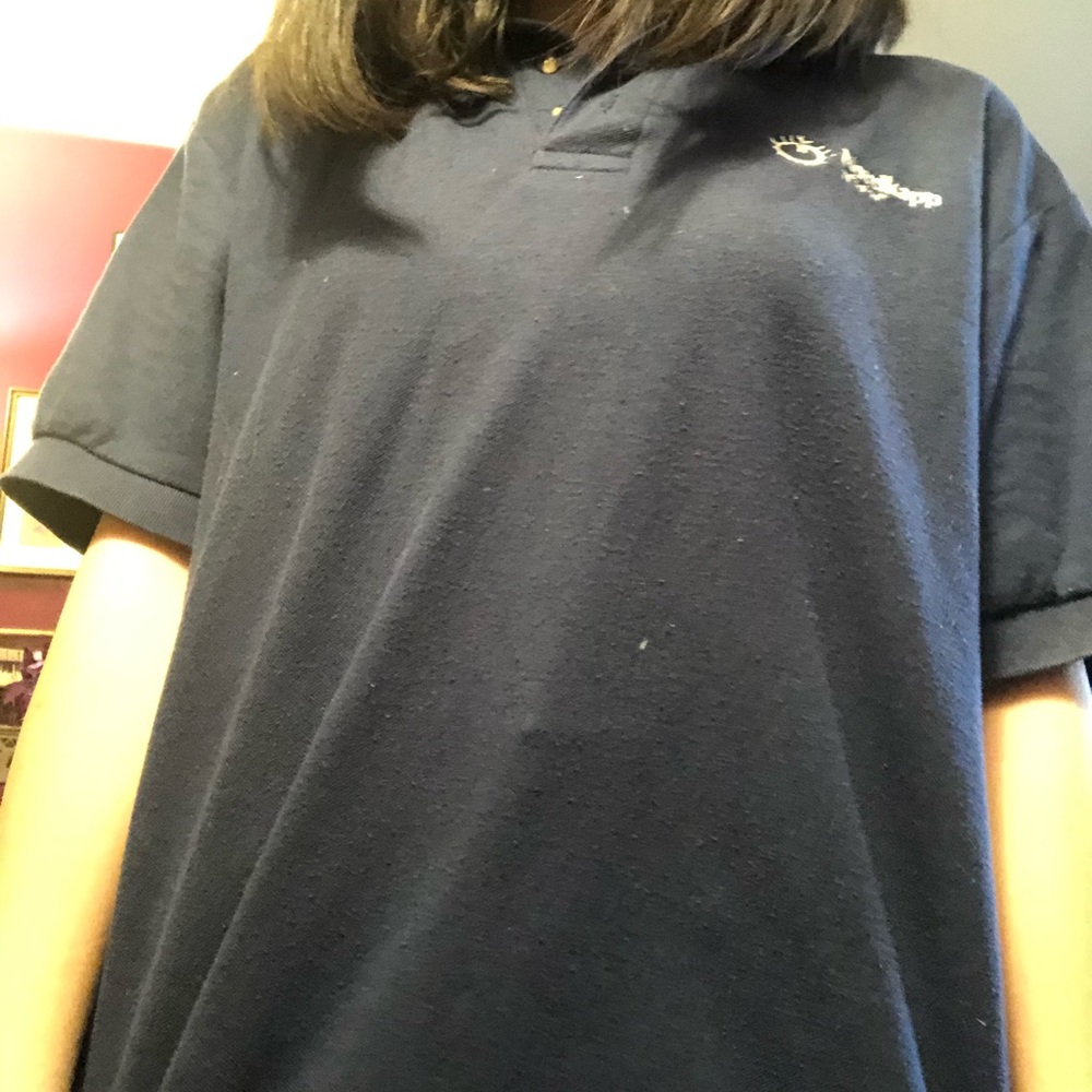 Navy blue nordkapp vintage shirt